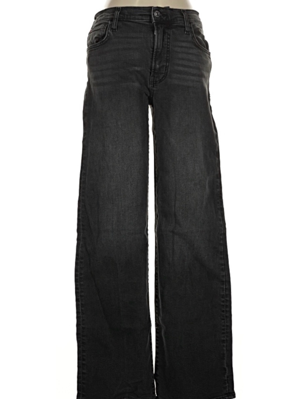 Hudson Jeans Black Wide Leg Flare Jeans